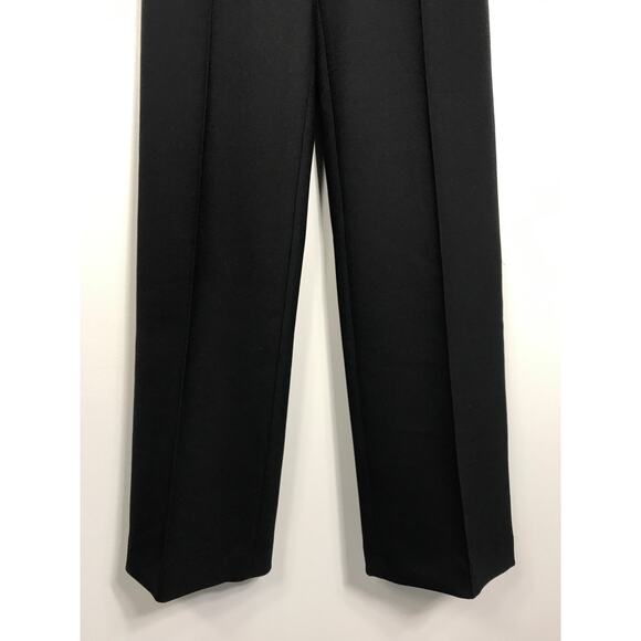 New Sezane Dan Trouser Pants Black 32 US 0 Wool Blend NWT - Picture 9 of 15